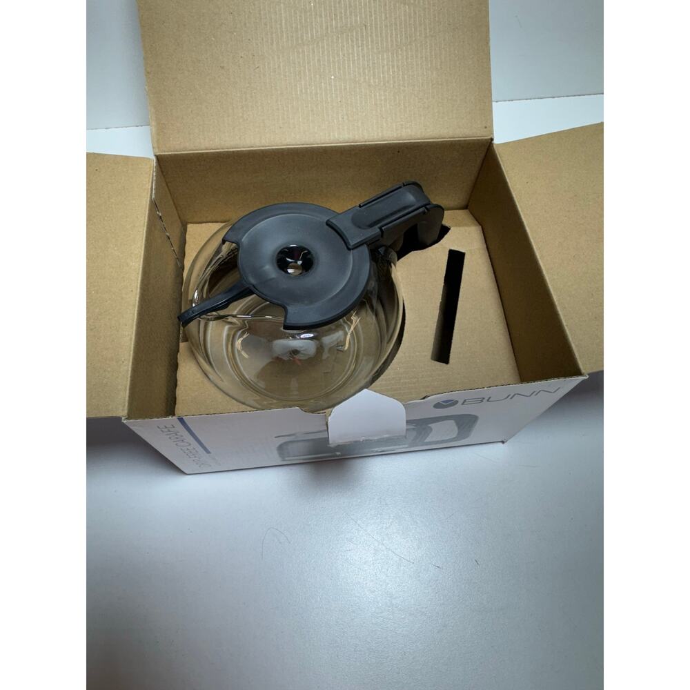 Bunn Replacement 10 Cup Glass Coffee Carafe Drip Free Shatter Resistant New - Picture 2 of 6